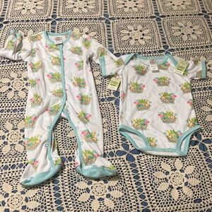 Ganz Diaper Shirt & Sleeper Bundle